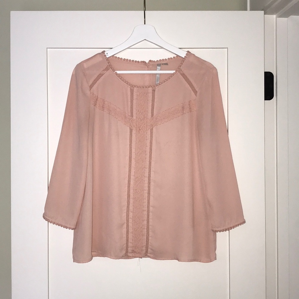 Lauren Conrad | Light Pink Blouse
